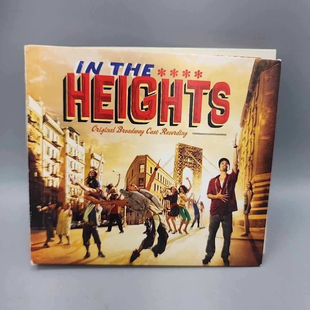In the Heights Original Broadway Cast Recording Lin-Manuel Miranda 2 CDs